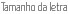 Tamanho-da-letra